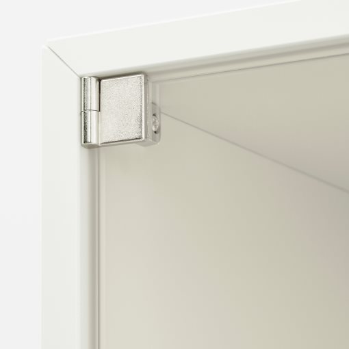 EKET, wall cabinet with glass door, 293.363.56