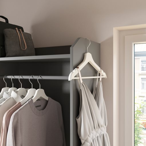 HAUGA, wardrobe combination, 258X55X199 cm, 293.882.32
