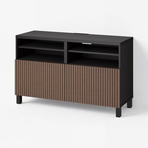 BESTÅ, έπιπλο TV με πόρτες, 120x42x76, 294.204.92