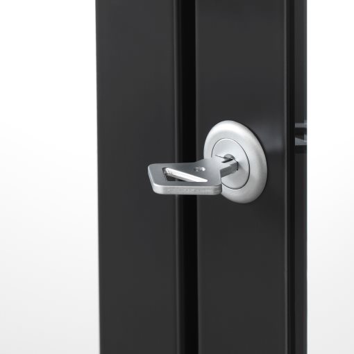 MILSBO, glass-door cabinet, 303.964.48