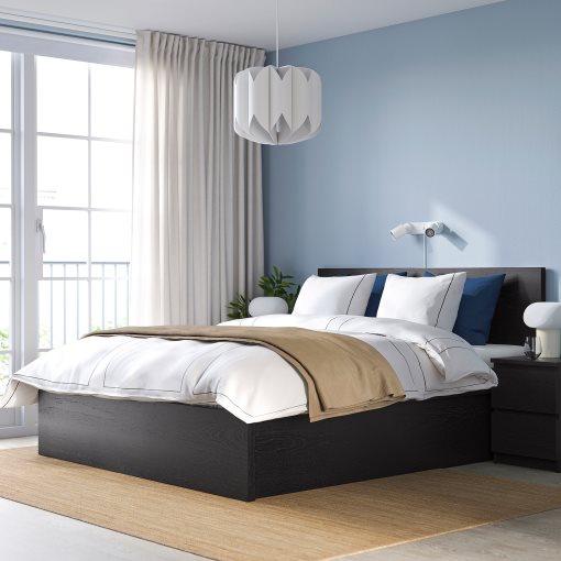 MALM, ottoman bed, 140x200 cm, 304.047.97