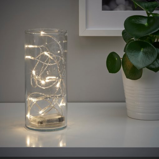 LEDFYR, LED lighting chain12 lights, indoor/battery-op, 304.210.23