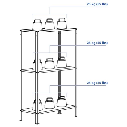 HYLLIS, shelving unit in/outdoor, 304.283.26