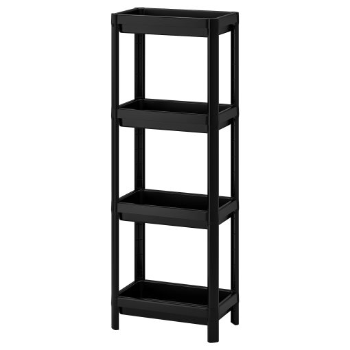 VESKEN, shelf unit, 36x23x100 cm, 304.508.07