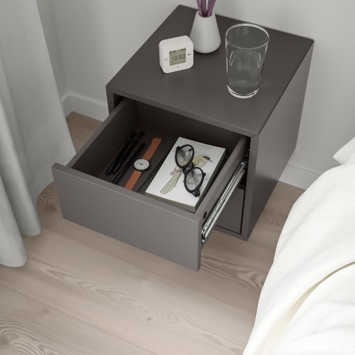 EKET, wall cabinet with 2 drawers, 393.293.84