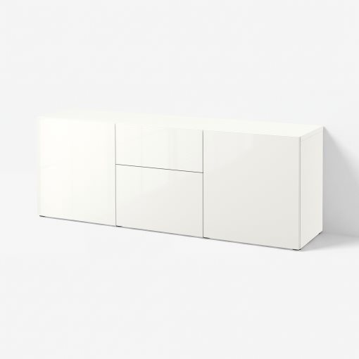 BESTÅ, storage combination with drawers, 180x42x65 cm, 394.126.65