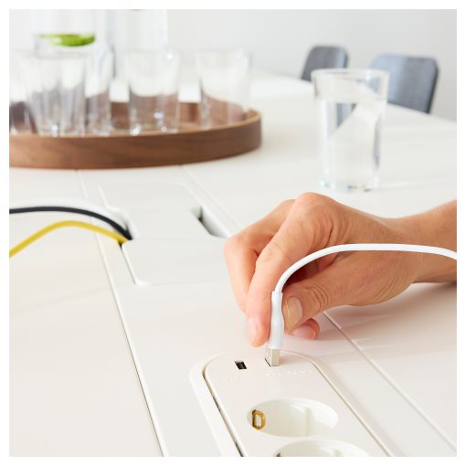 MITTZON, conference table, 140x108x105 cm, 395.334.41