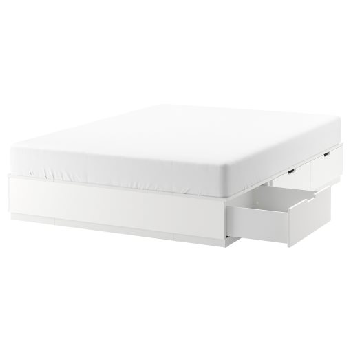 NORDLI, bed with storage, 140x200 cm, 403.498.47