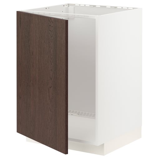 METOD, base cabinet for sink, 60x60 cm, 494.701.60