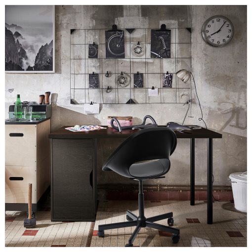 LAGKAPTEN/ALEX, desk, 140x60 cm, 495.214.90