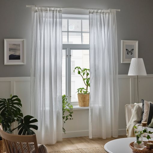 MATILDA, sheer curtains, 1 pair, 500.460.48
