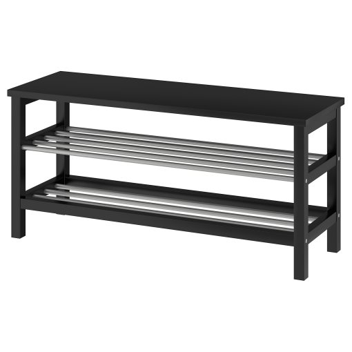 TJUSIG, bench with shoe storage, 501.527.03