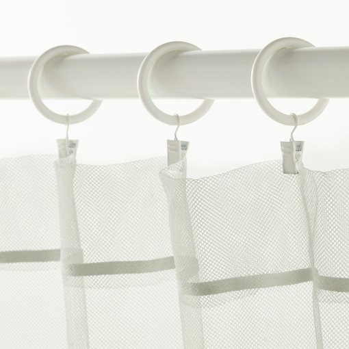 SYRLIG, curtain ring with clip and hook, 502.172.38