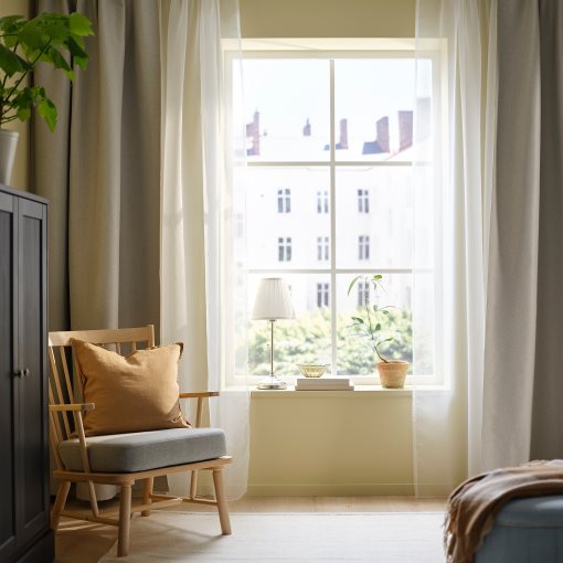 TERESIA, διαφανής κουρτίνα, 2 τεμ., 502.323.33