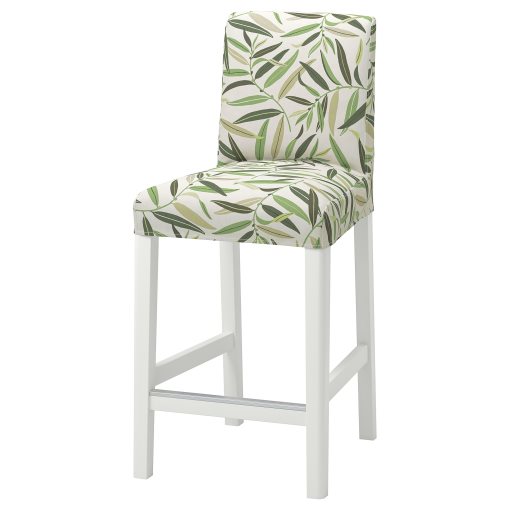 BERGMUND, bar stool with backrest, 62 cm, 593.997.57