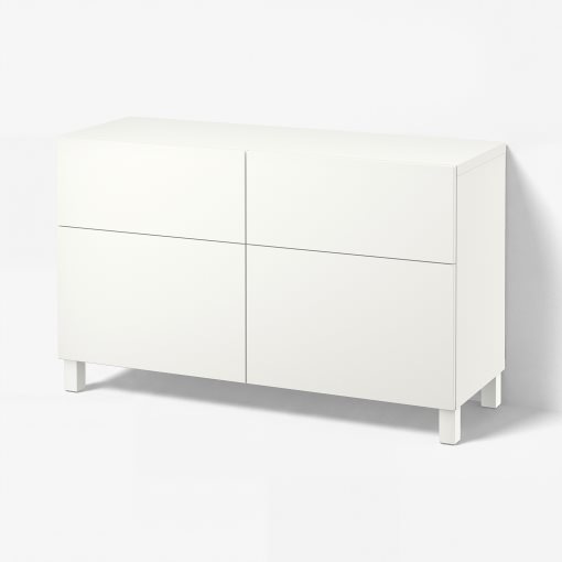 BESTÅ, storage combination with doors/drawers push-open, 120x42x74 cm, 594.125.94
