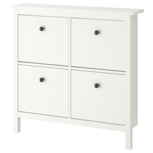 HEMNES, shoe cabinet with 4 compartments, 601.561.21