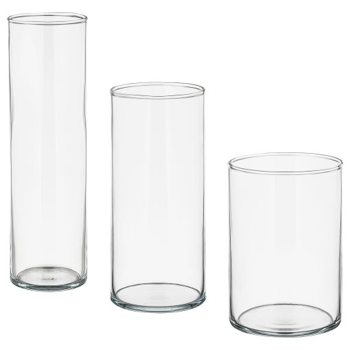 CYLINDER, Βάζο, σετ 3τεμ., 601.750.92