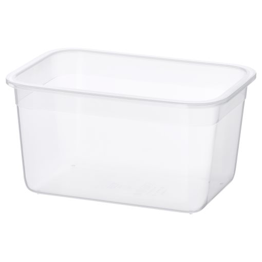 IKEA 365+, δοχείο αποθήκευσης τροφίμων ορθογώνιο/πλαστικό, 2.0 l, 603.591.52