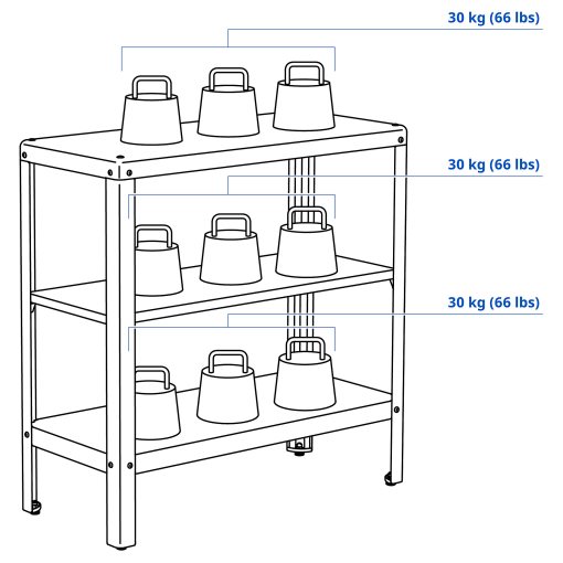KOLBJÖRN, shelving unit in/outdoor, 604.092.94