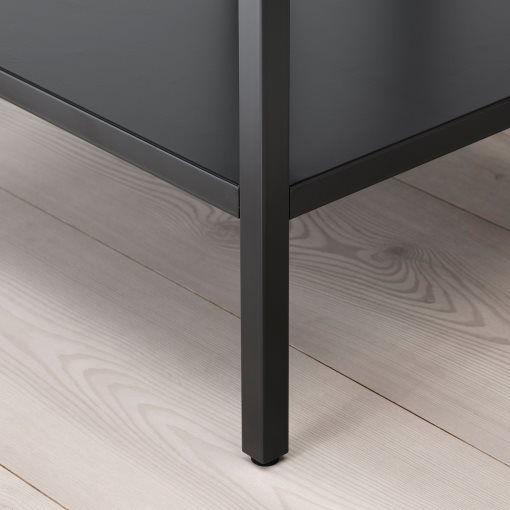 RUDSTA, glass-door cabinet, 42x37x155 cm, 604.348.25