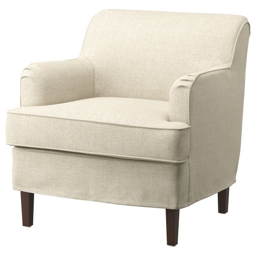 ROCKSJON, armchair with footstool, 695.088.93