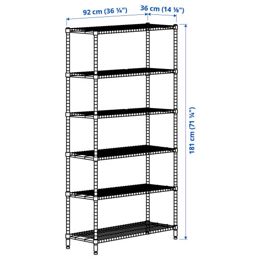 OMAR, 1 shelf section, 698.290.83
