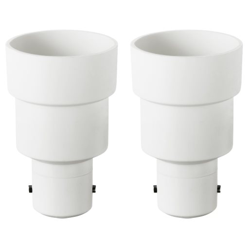 KOPPLA, B15 to E14 bulb converter, 2 pack, 702.965.74