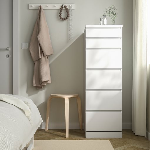 MALM, chest of 6 drawers, 704.035.93