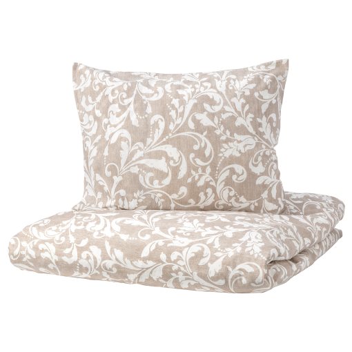 VÅRBRÄCKA, quilt cover and 2 pillowcases, 240x220/50x60 cm, 704.126.01