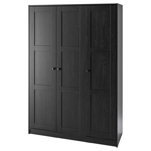 RAKKESTAD, wardrobe with 3 doors, 117x176 cm, 704.537.62