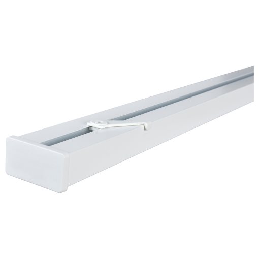 VIDGA, triple track rail/ceiling fittings included, 140 cm, 704.928.86