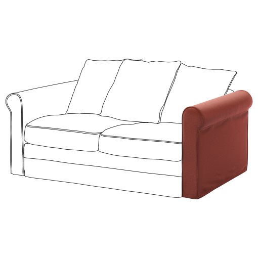 GRÖNLID, cover for armrest, 705.008.05