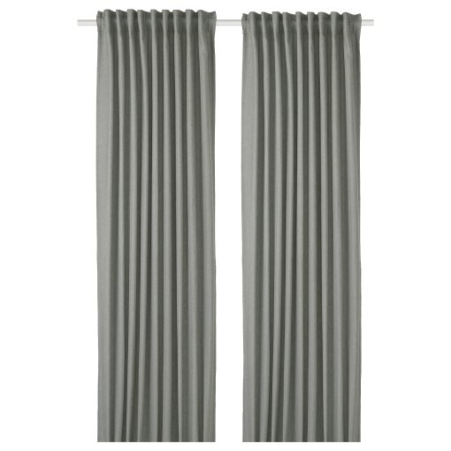 TIBAST, κουρτίνες μερικής συσκότισης 145x300 cm, 2 τεμ., 705.045.92