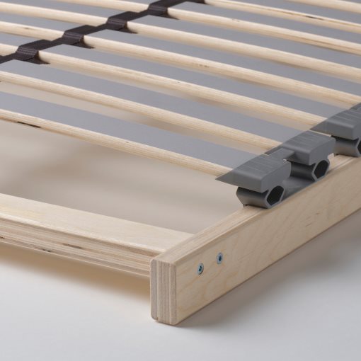 MALM, bed frame/high with 2 storage boxes, 90X200 cm, 790.327.34