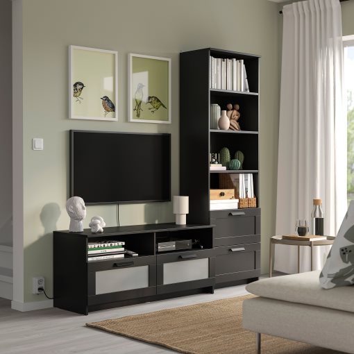 BRIMNES, TV storage combination, 791.843.41