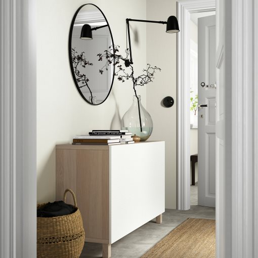 BESTÅ, storage combination with doors, 120x42x74 cm, 792.099.97
