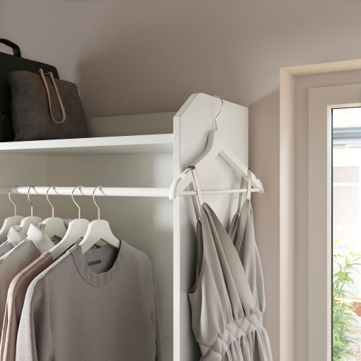 HAUGA, wardrobe combination, 258X55X199 cm, 793.881.64