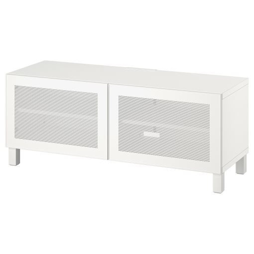 BESTÅ, TV bench with doors, 120x42x48 cm, 794.178.40