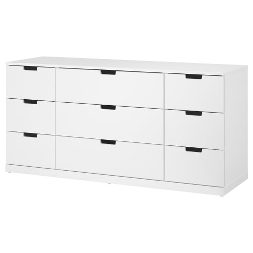 NORDLI, συρταριέρα με 9 συρτάρια, 160X76 cm, 892.395.07