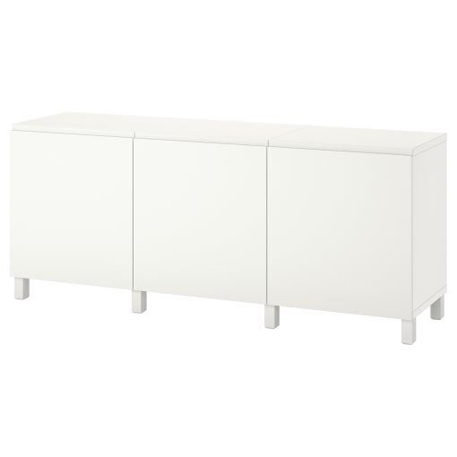 BESTÅ, σύνθεση αποθήκευσης με πόρτες, 180x42x74 cm, 894.217.47