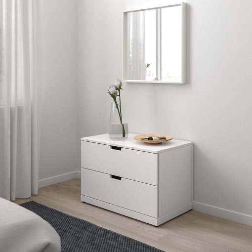 NORDLI, συρταριέρα με 2 συρτάρια, 80X54 cm, 992.394.94