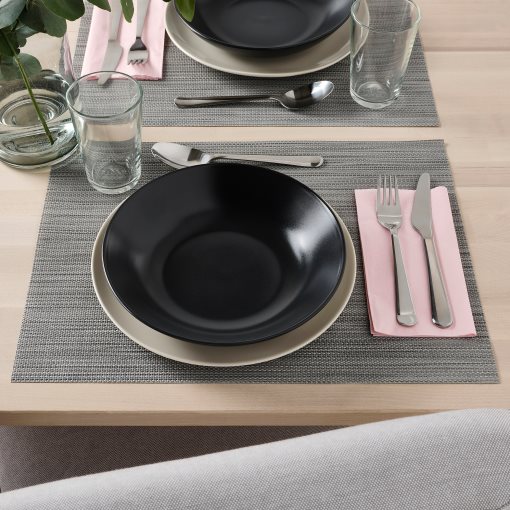 FÄRGKLAR, deep plate/matt, 23 cm, 004.793.79