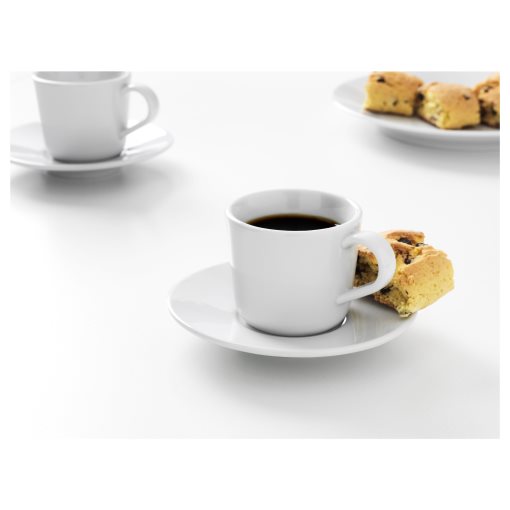 IKEA 365+, Φλυτζάνι και πιατάκι για εσπρέσσο, 102.834.09