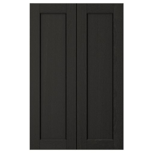 LERHYTTAN, 2-piece door for corner base cabinet set, 103.560.66