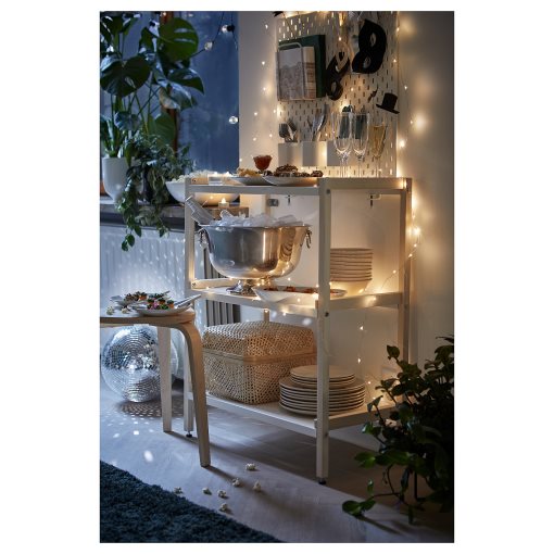 EKENABBEN, open shelving unit/ aspen, 70x34x86 cm, 104.878.16