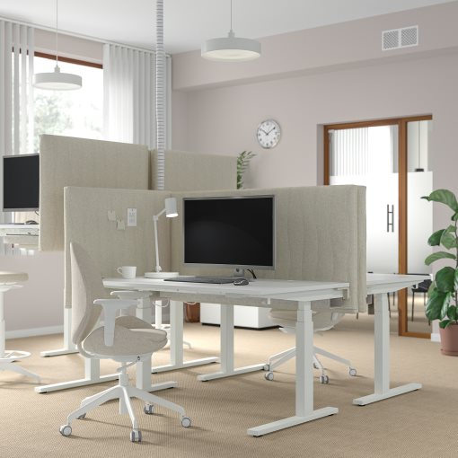 MITTZON, desk sit/stand/electric, 140x80 cm, 195.285.63