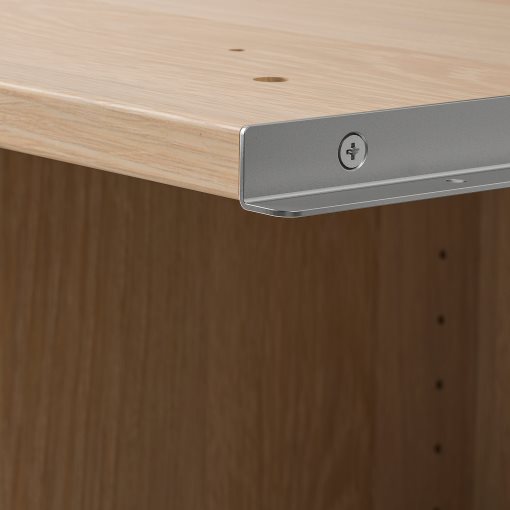 PAX, add-on corner unit with 4 shelves, 53x58x201 cm, 203.469.58