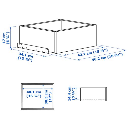 KOMPLEMENT, drawer, 302.467.22