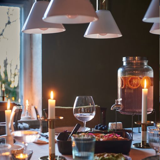 VARDAGEN, stand for jar with tap, 304.681.19